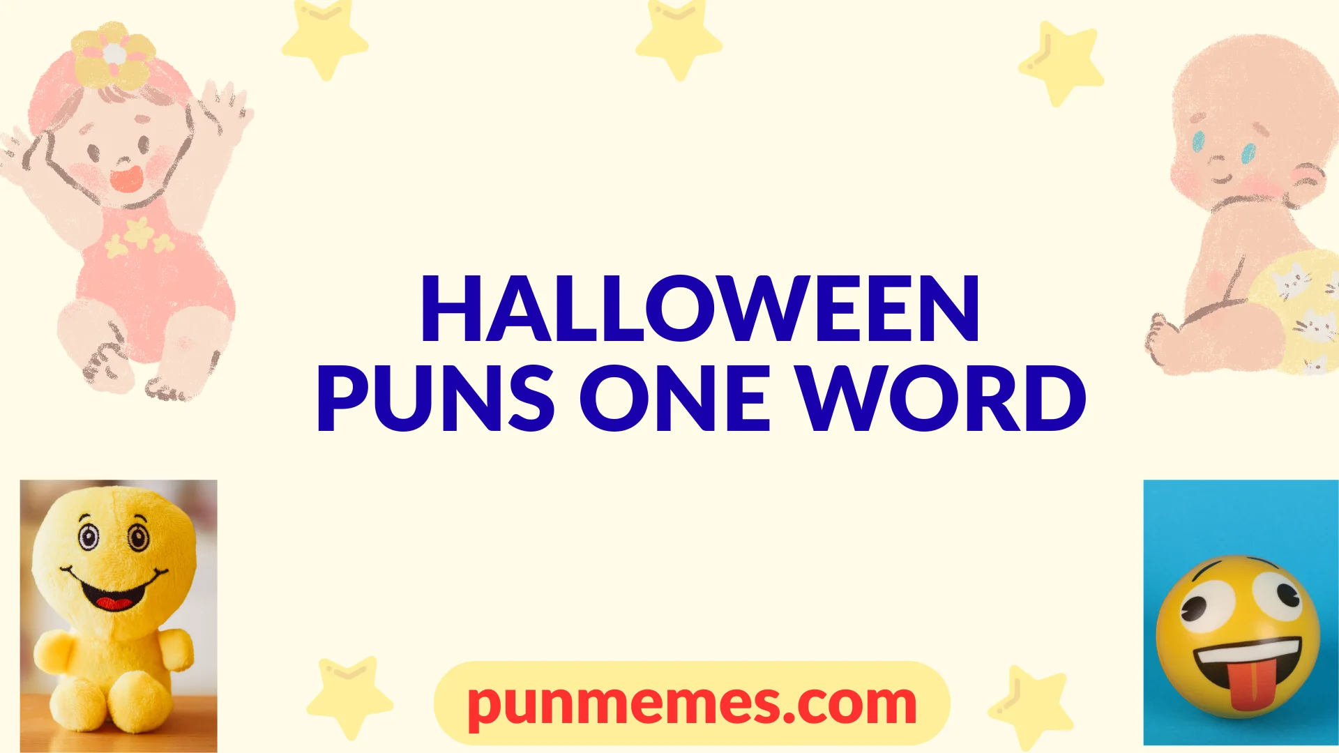 halloween puns one word